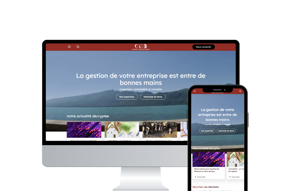 prévisualisation site internet